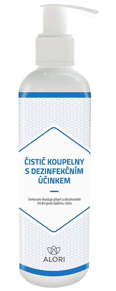 Čistič koupelny s dezinfekčním účinkem