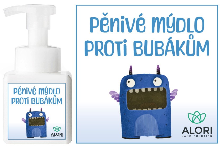 Pěnivé mýdlo proti bubákům