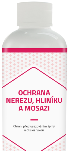 Ochrana nerezu, hliníku a mosazi 2+1 zdarma