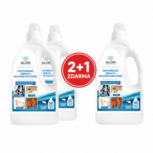 Odstraňovač zápachu oblečení 2+1 zdarma