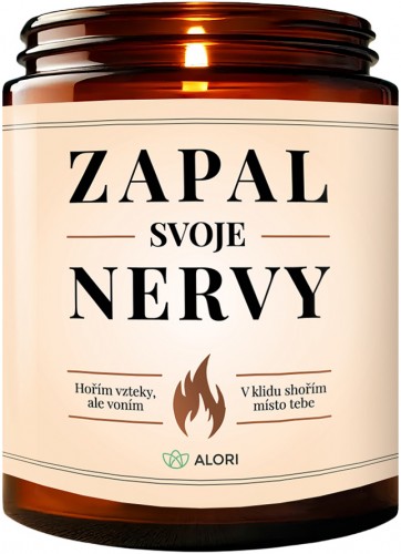 Sójová svíčka - ZAPAL SVOJE NERVY