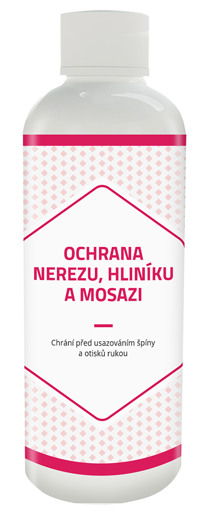 Ochrana nerezu, hliníku a mosazi