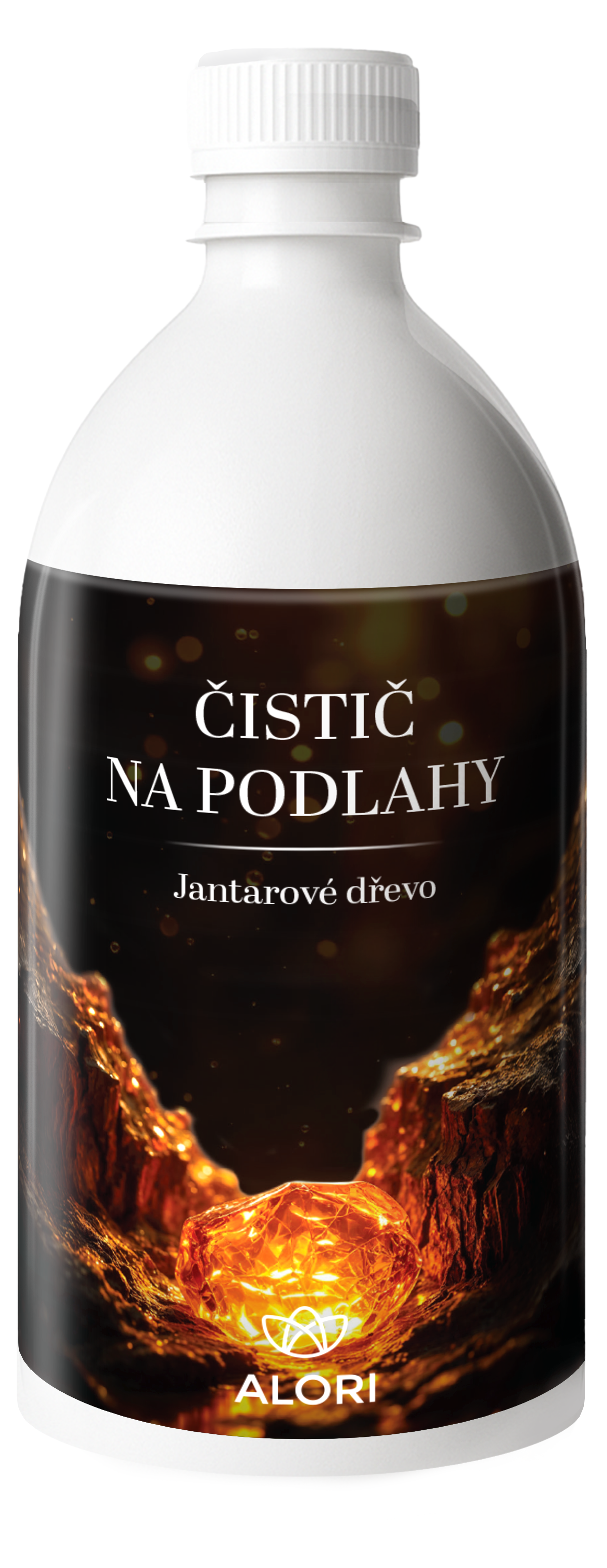 Čistič na podlahy - Jantarové dřevo