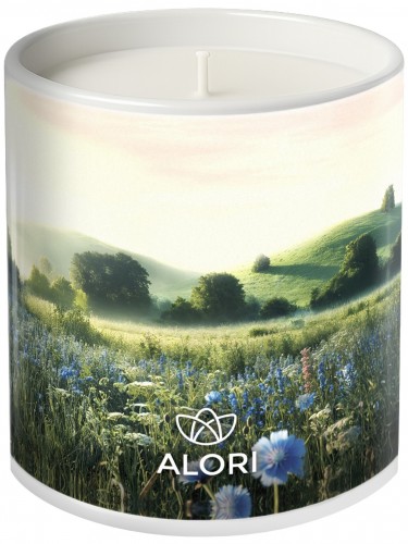 Sójová svíčka - Ranní rosa - bílá 300ml