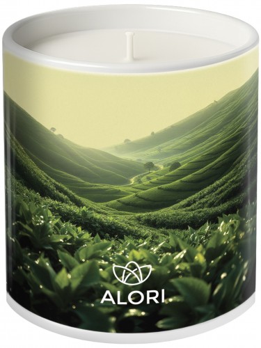 Sójová svíčka - Čajová plantáž - bílá 300ml