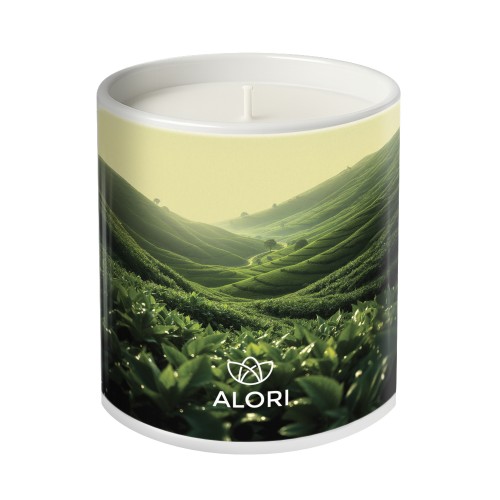 Sójová svíčka - Čajová plantáž - bílá 300ml