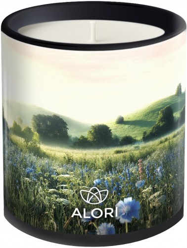 Sójová svíčka - Ranní rosa - černá 300ml