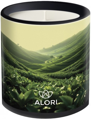 Sójová svíčka - Čajová plantáž - černá 300ml