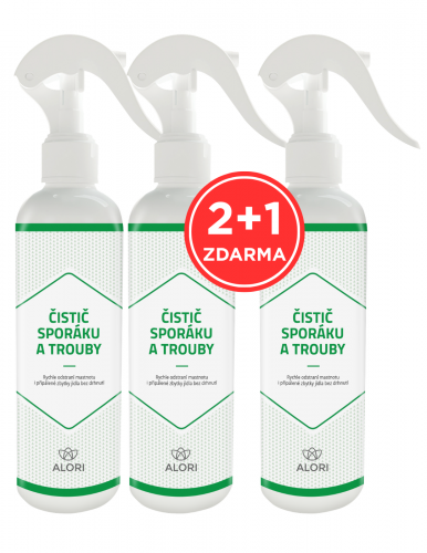 Čistič sporáku a trouby 2+1 zdarma