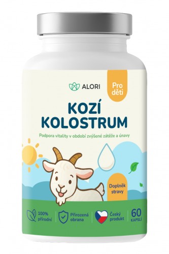 Kozí kolostrum pro děti