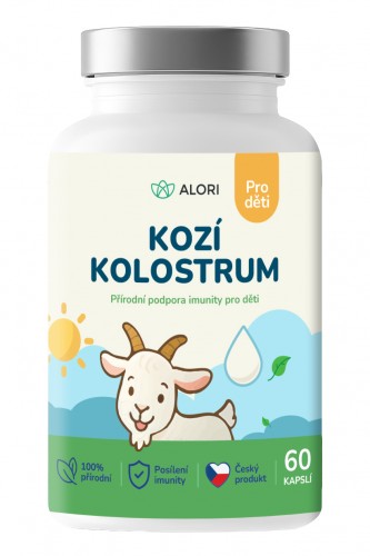Kozí kolostrum pro děti