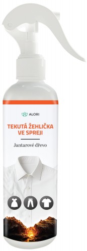 Tekutá žehlička ve spreji - Jantarové dřevo