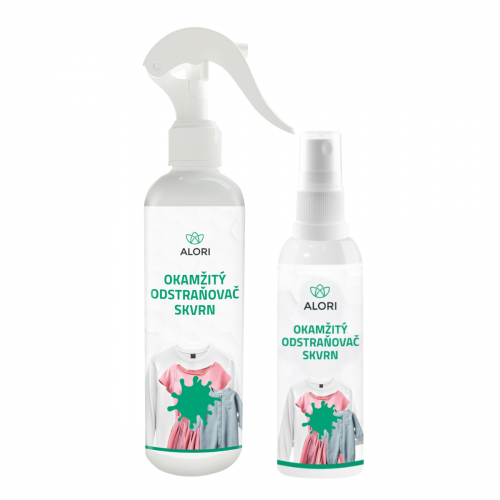 Balíček okamžitý odstraňovač skvrn + cestovní balení