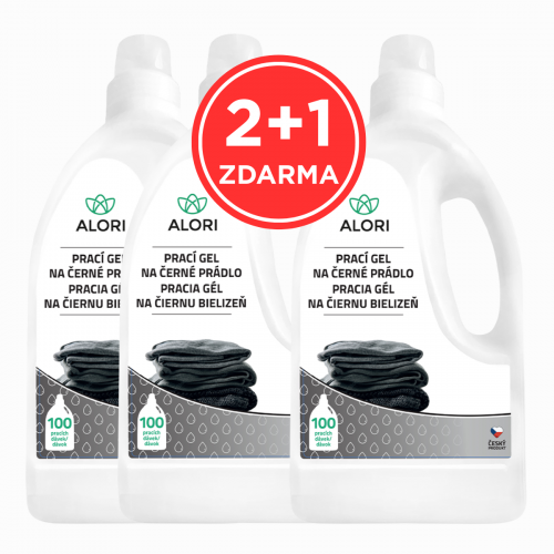 Prací gel na černé prádlo 3 l 2+1 zdarma