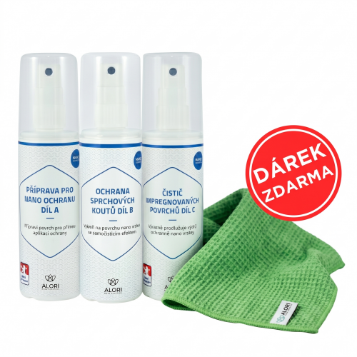 Balíček ochrana na sprchové kouty + dárek zdarma