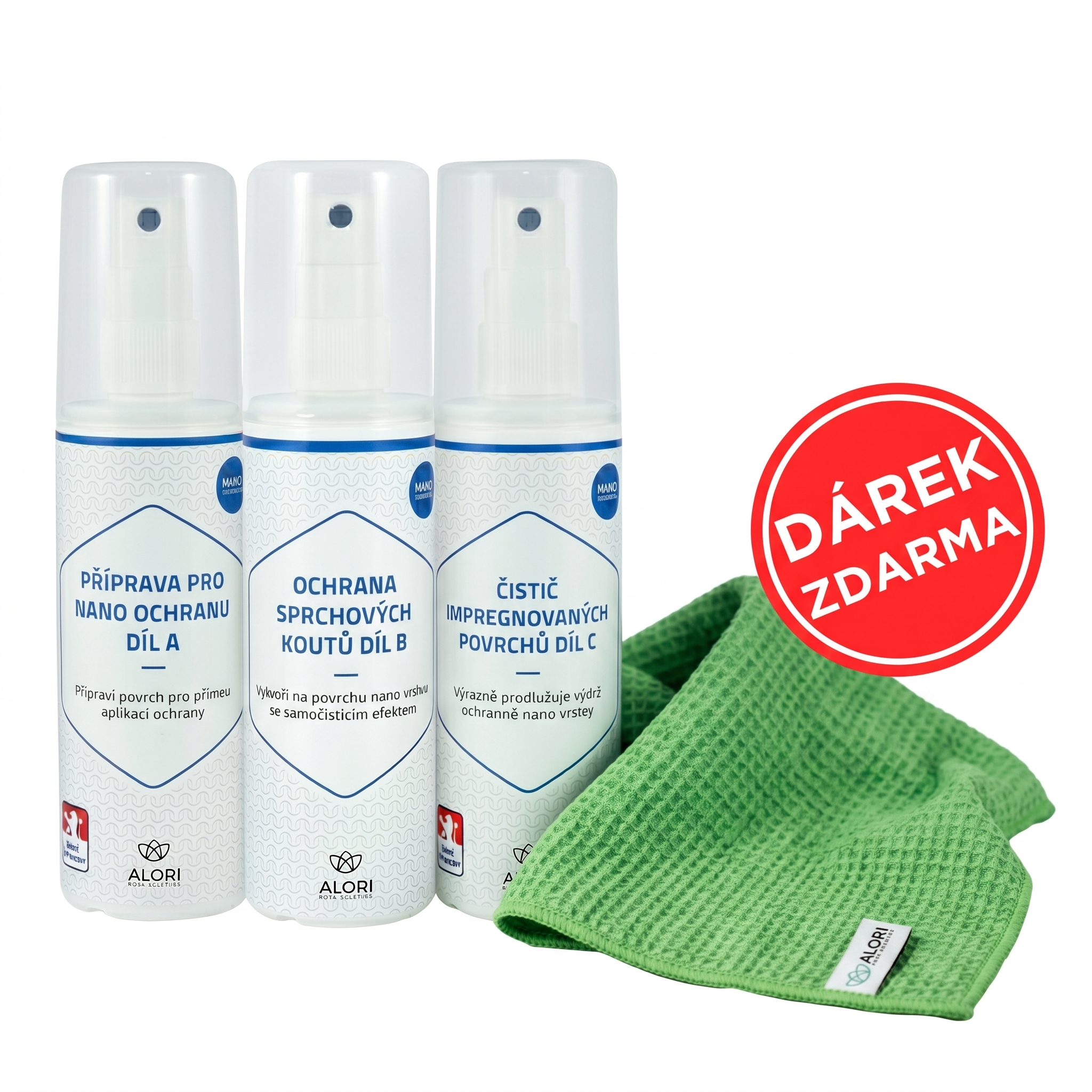 Balíček ochrana na sprchové kouty + dárek zdarma