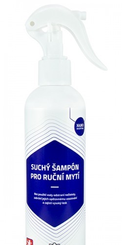Suchý šampon pro ruční mytí