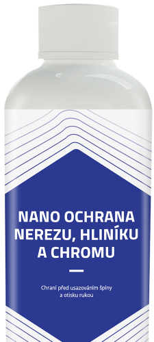 Nano ochrana nerezu, hliníku a chromu