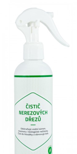 Čistič nerezových dřezů