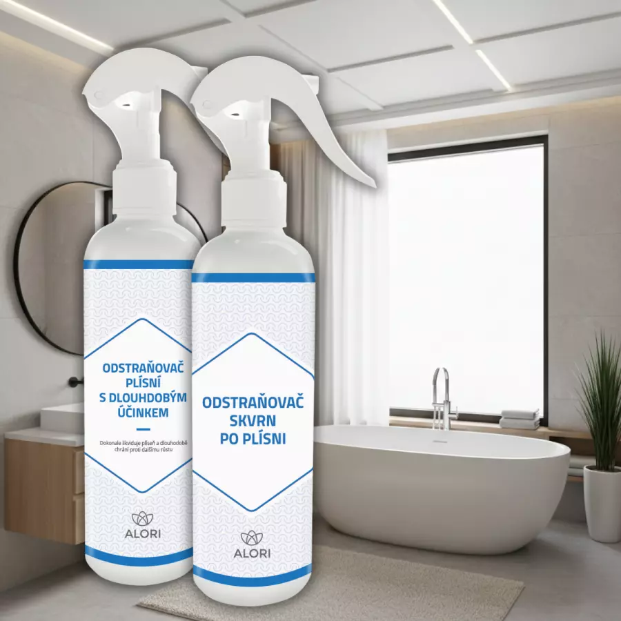 Balíček pro likvidaci plísní a odstranění skvrn 2+1 zdarma