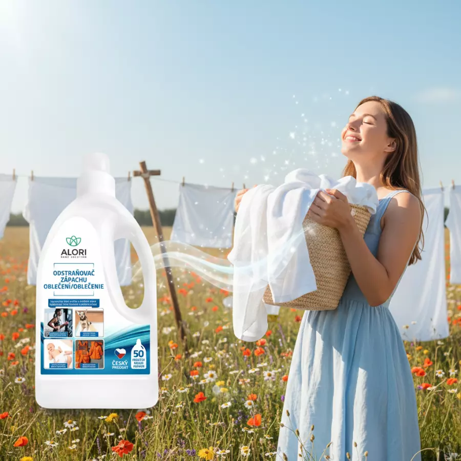 Odstraňovač zápachu oblečení 3 ks za cenu 2 ks + navíc utěrka 40x40 cm zdarma