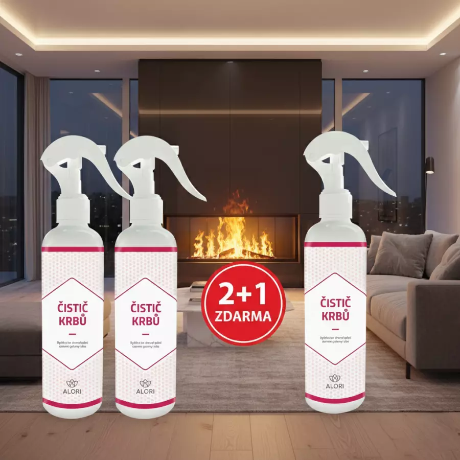 Čistič krbů 2+1 zdarma