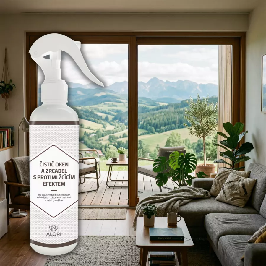 Čistič oken a zrcadel protimlžící efekt 2+1 zdarma