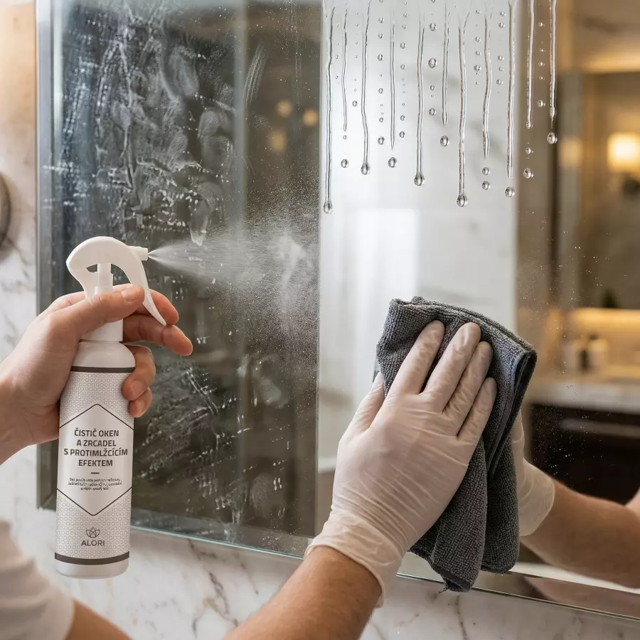 Čistič oken a zrcadel protimlžící efekt 2+1 zdarma