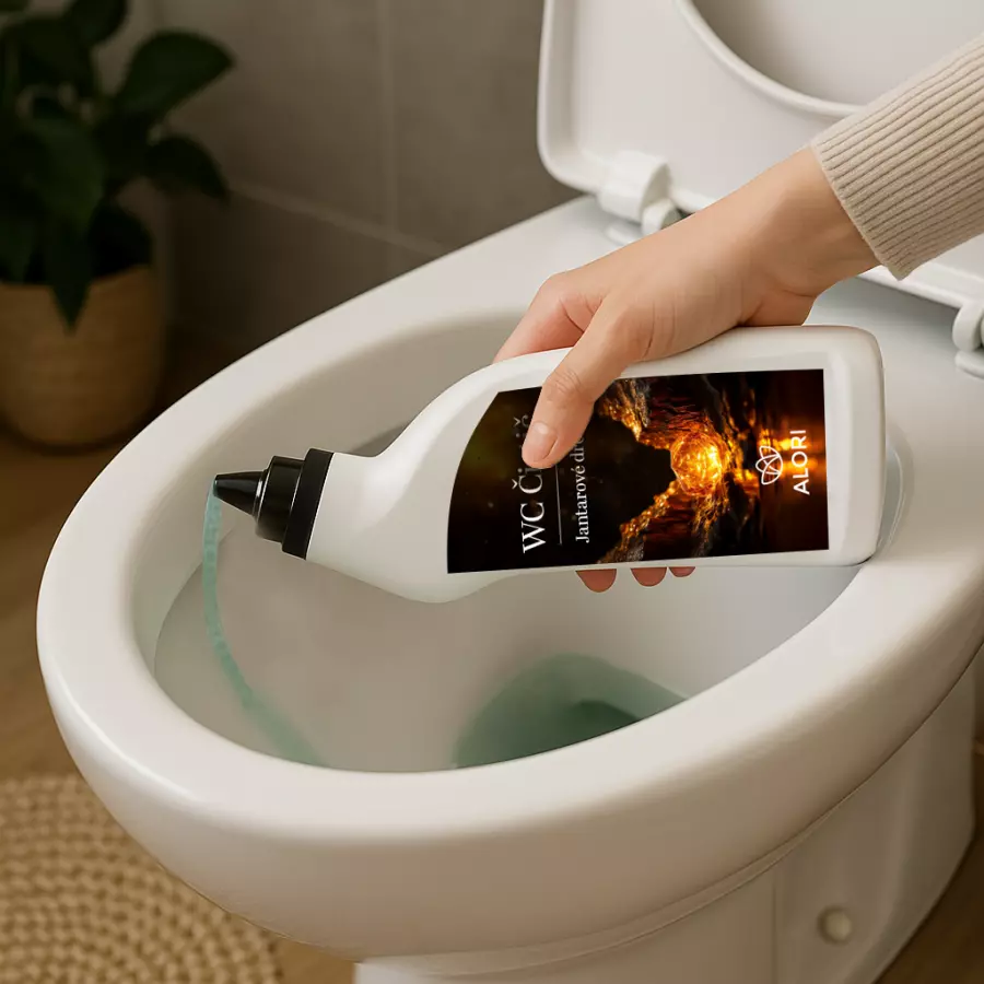WC Čistič - Jantarové dřevo