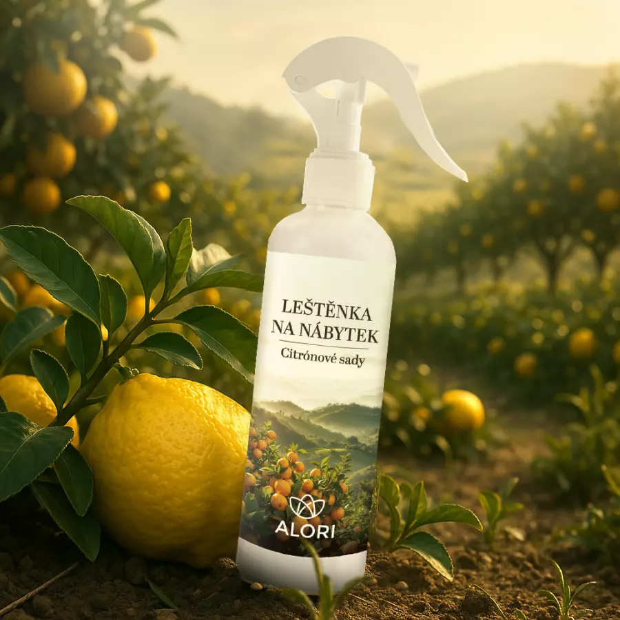 Leštěnka na nábytek - Citrusový sad