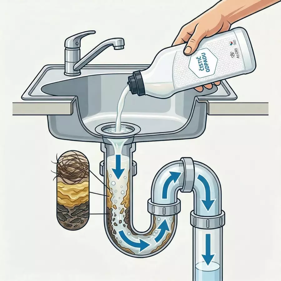 Čistič odpadu 2+1 zdarma