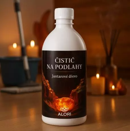 Čistič na podlahy - Jantarové dřevo