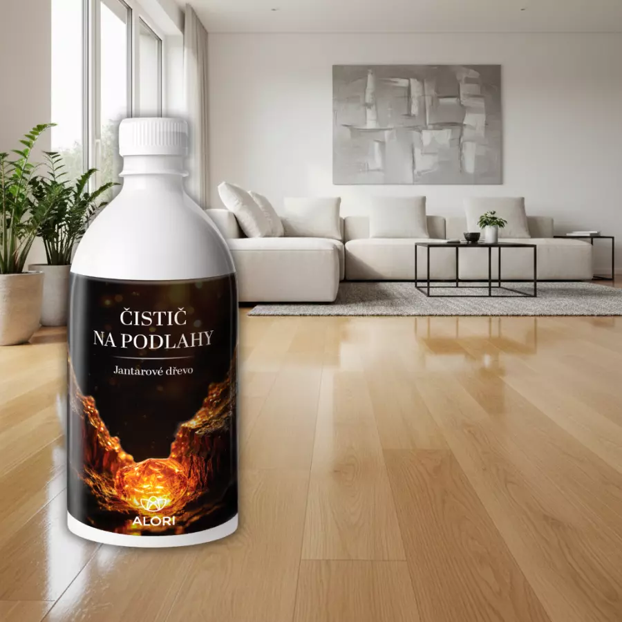 Čistič na podlahy - Jantarové dřevo