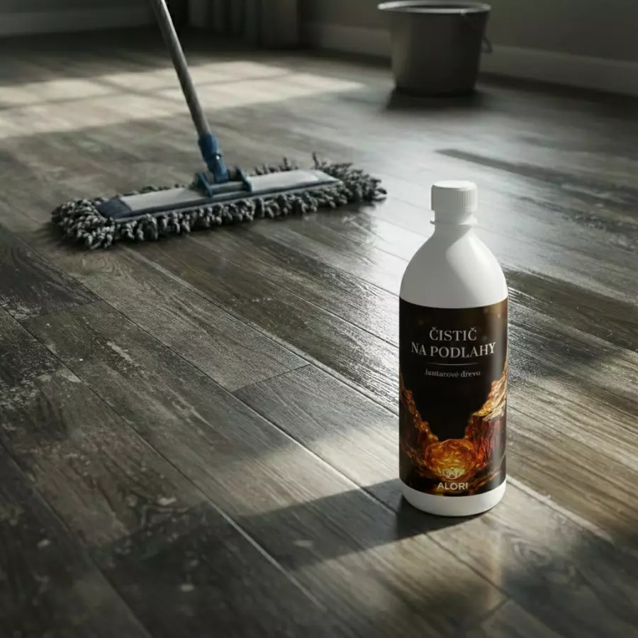 Čistič na podlahy - Jantarové dřevo