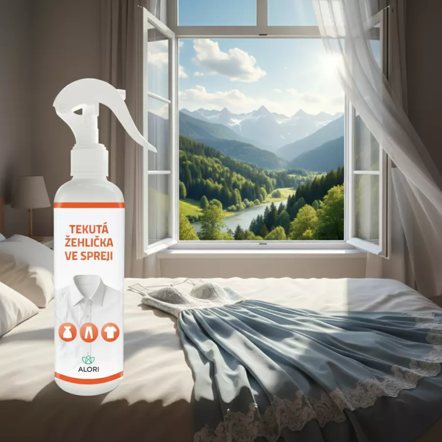 Tekutá žehlička ve spreji