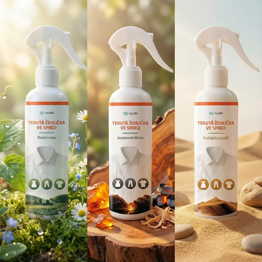 Tekutá žehlička ve spreji 2+1 zdarma