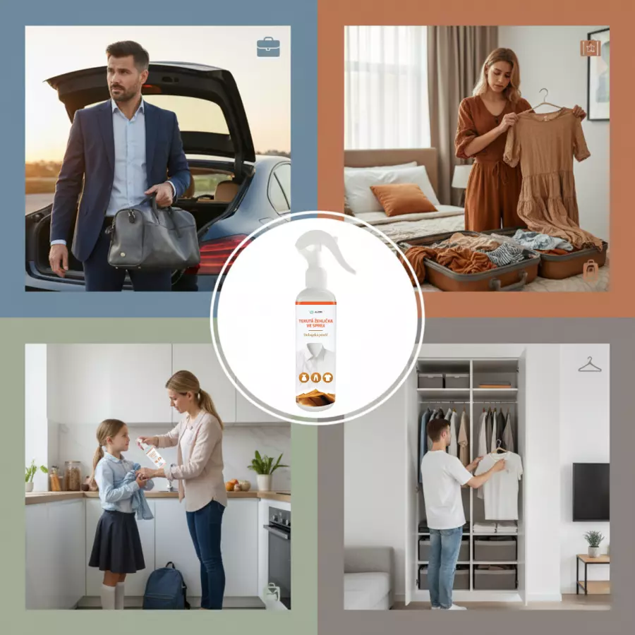 Tekutá žehlička ve spreji - Dubajská poušť