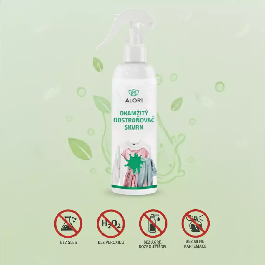 Okamžitý odstraňovač skvrn