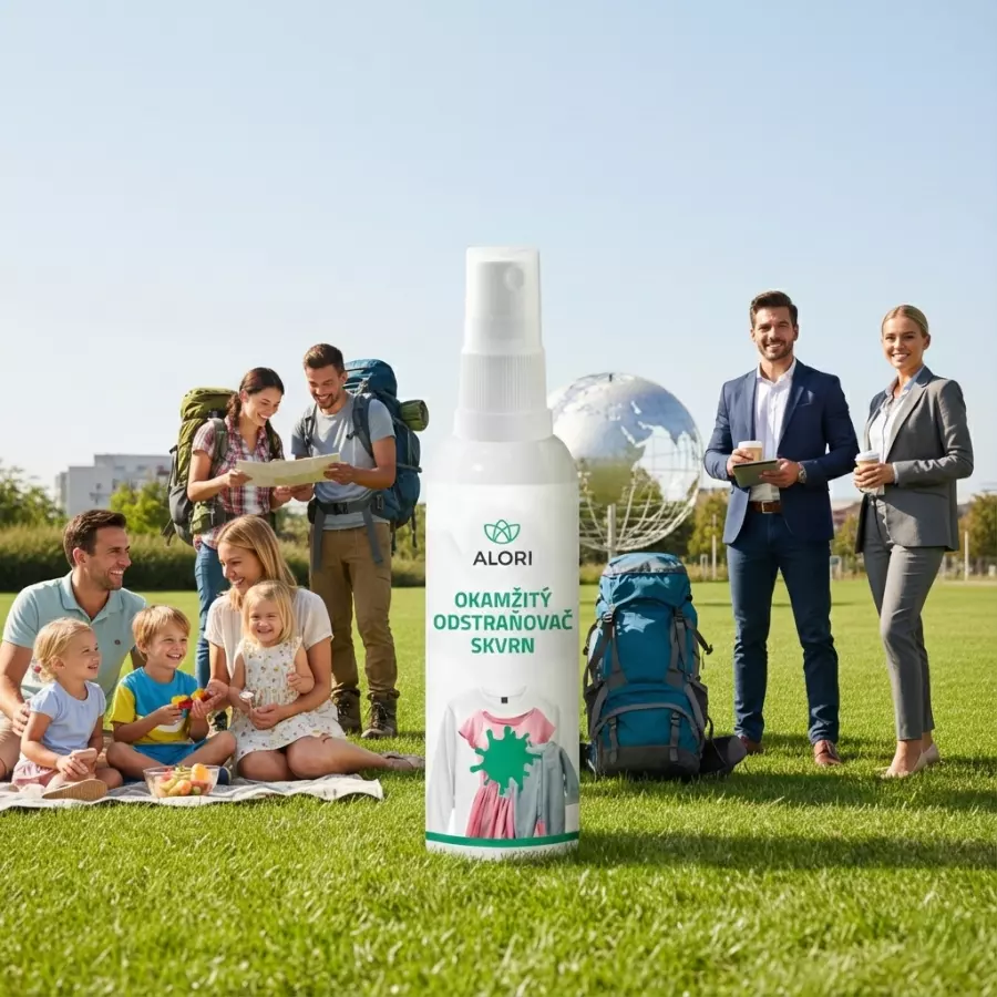 Okamžitý odstraňovač skvrn 2x 250 ml + cestovní balení zdarma