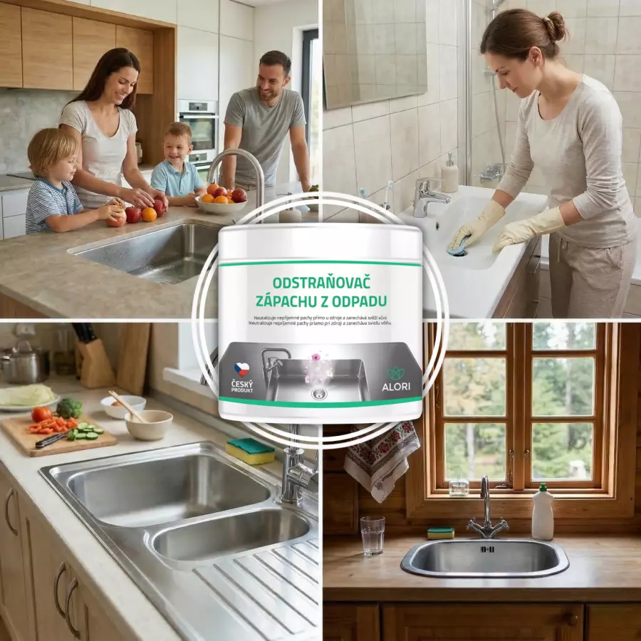 Odstraňovač zápachu z odpadu