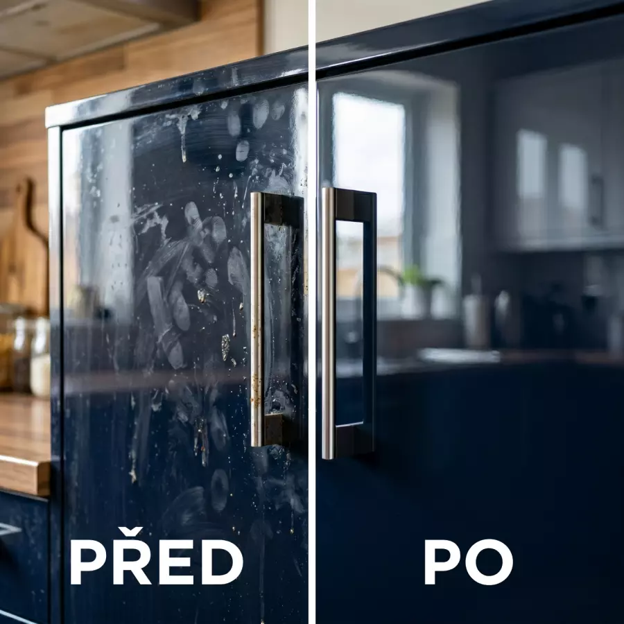Čistič lakovaného nábytku 2+1 zdarma