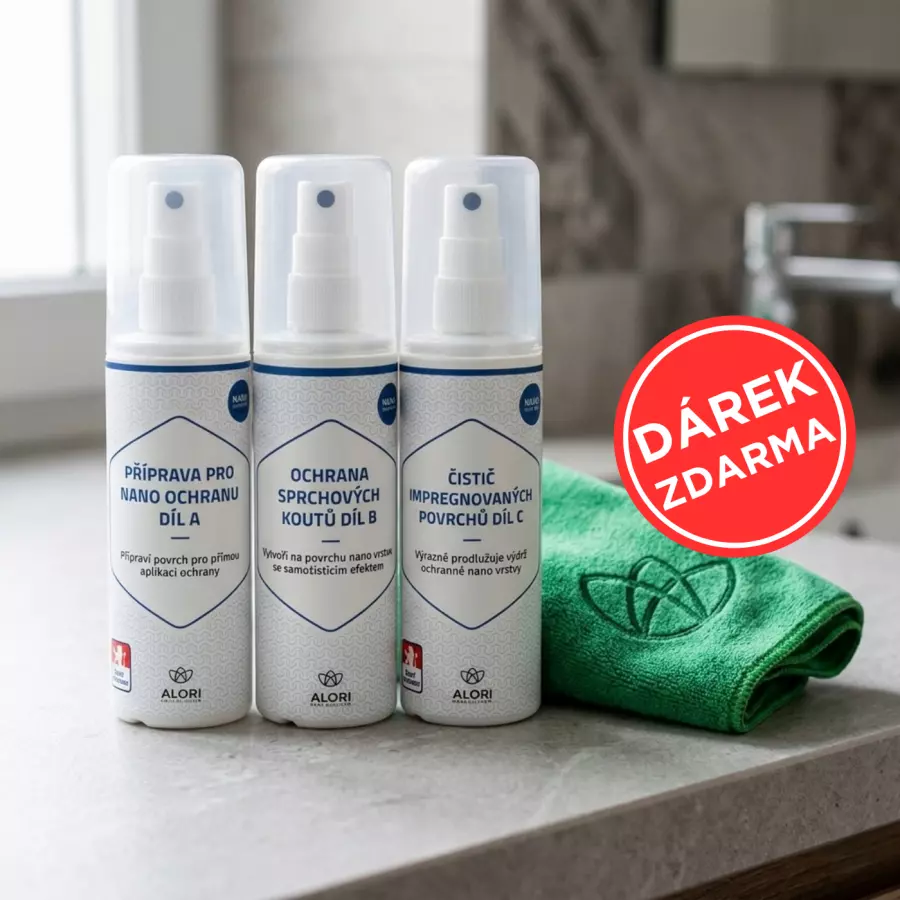 Balíček ochrana na sprchové kouty + dárek zdarma