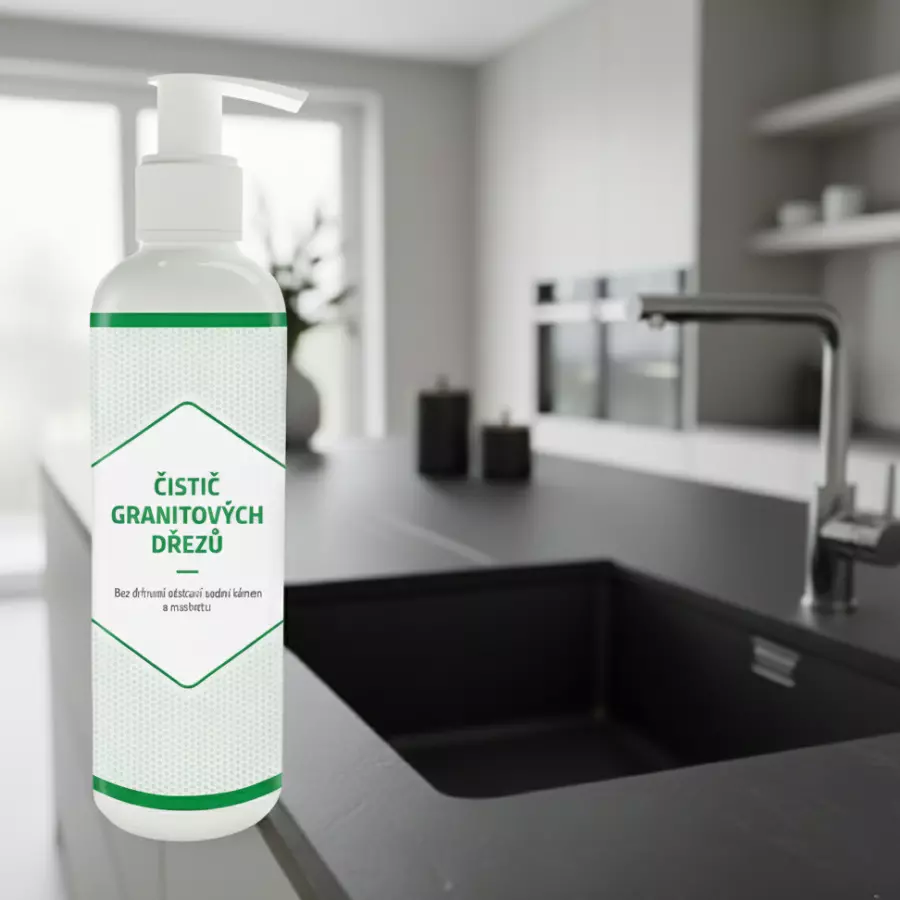Čistič granitových dřezů