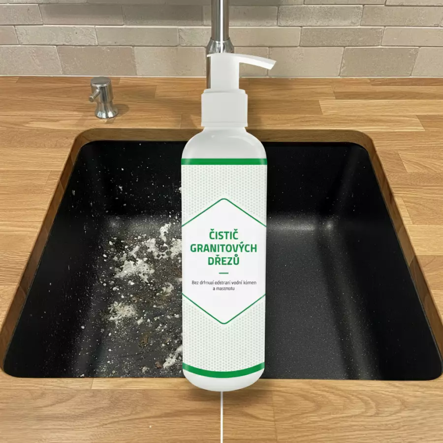 Čistič granitových dřezů